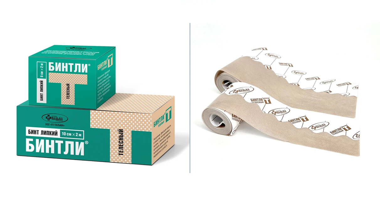 БИНТЛИ®-Т телесный